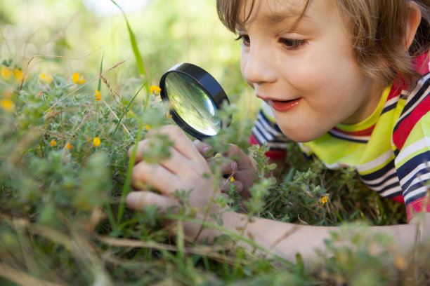 magnifying