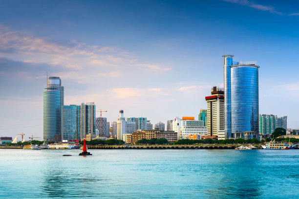 厦门海洋地标建筑都市风景