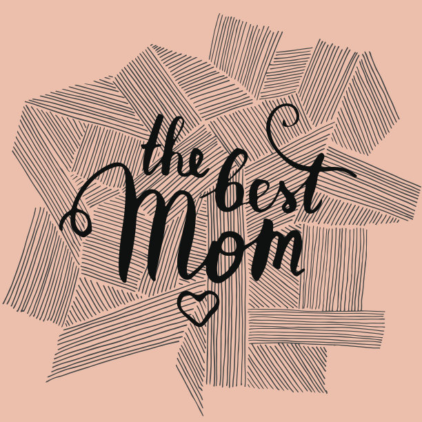 妈妈装简约海报