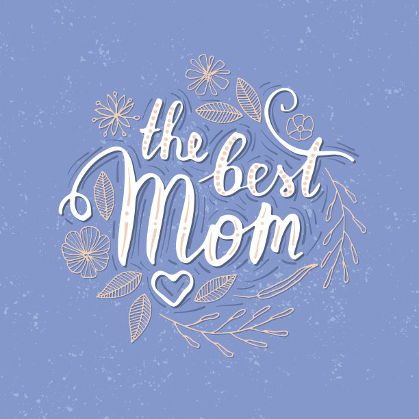 妈妈装简约海报