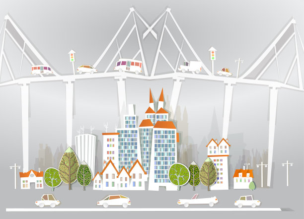 面包车文字背景素材