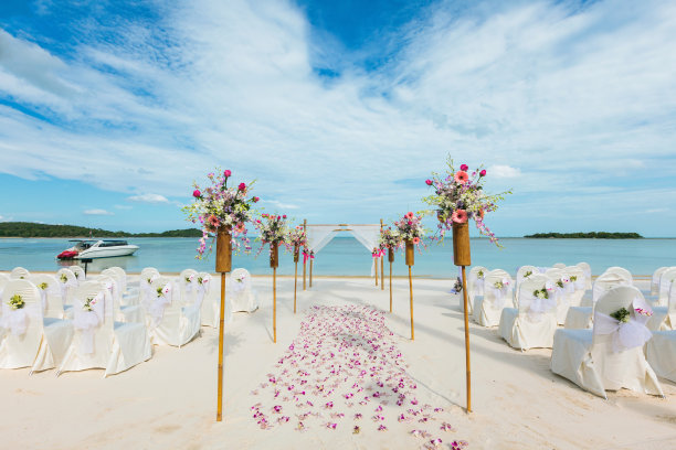海边海滩婚礼