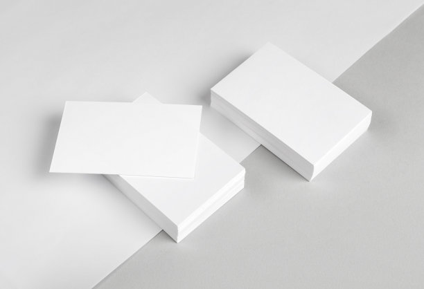 简约极简简洁纹理名片