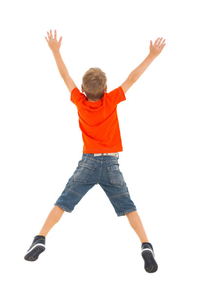 leaping