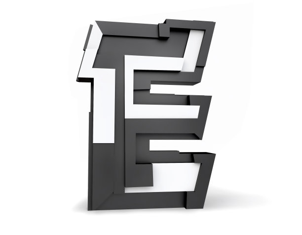英文字母E,符号,标志