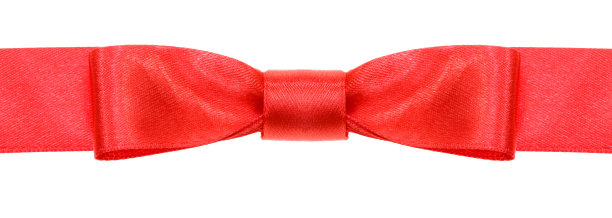 红绸带对称