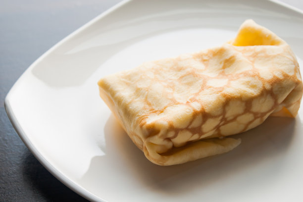 法国薄饼,甜点心,薄烤饼