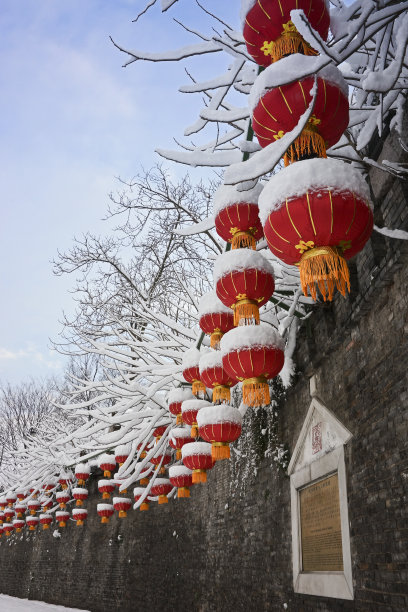 扬州雪景
