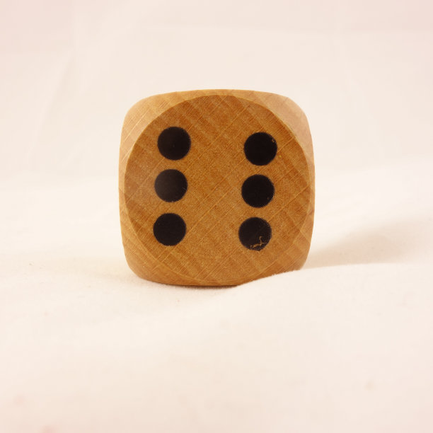 骰子,数字6,黑色