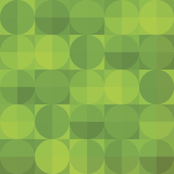 绿色拼接几何背景