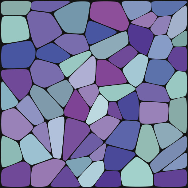 紫色三角形背景墙