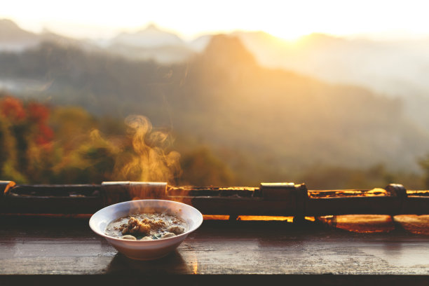 季节,太阳,高山