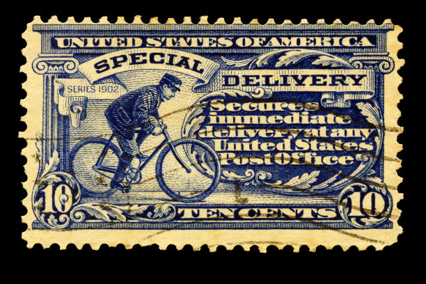 邮局自行车
