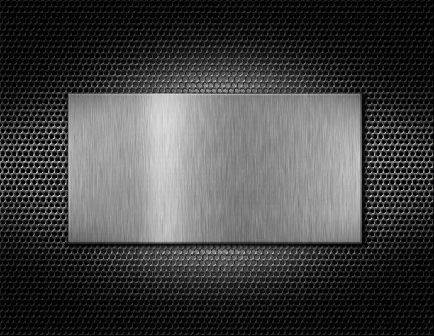 金色抽象格子纹