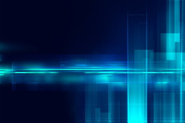 科技感蓝色光效