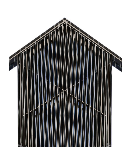 标识系统指向牌效果图