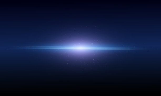 繁星点点蓝色动态宇宙