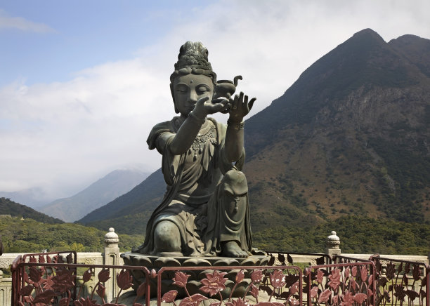 宝莲禅寺 大屿山风光