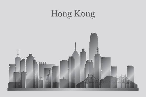 香港地产海报香港地标
