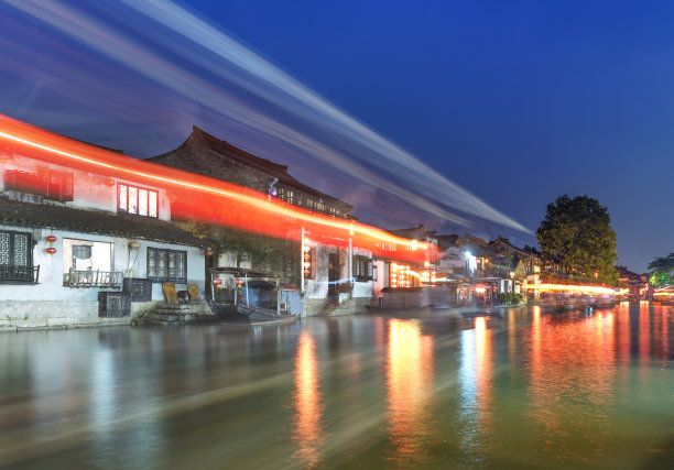 西塘古镇夜景