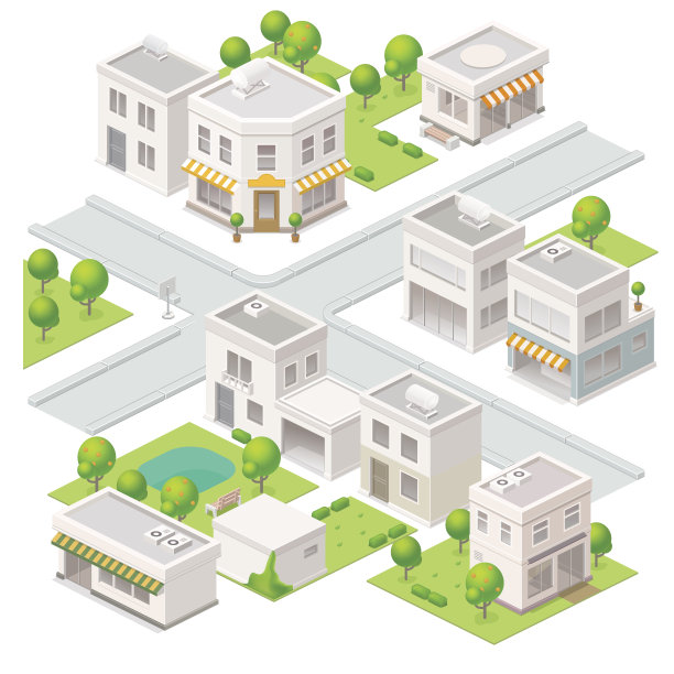 建筑地产立体标志