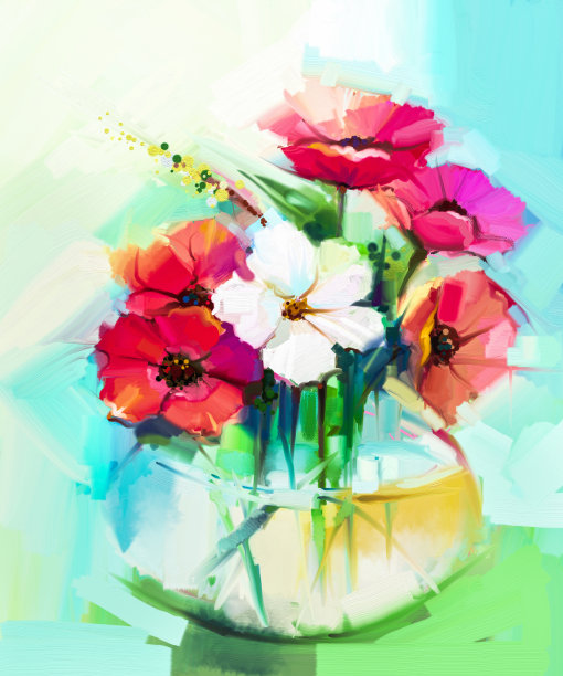 向日葵花挂画