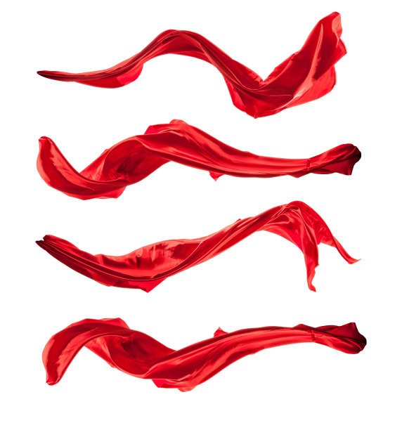 红色飘带