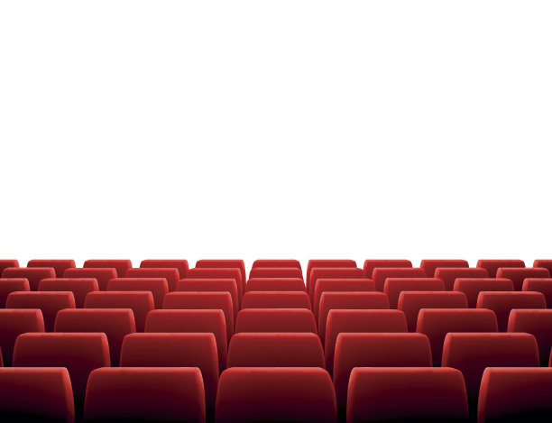 红色舞台活动背景