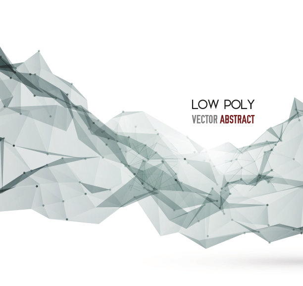 蓝色动感飘逸线条背景图