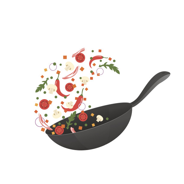 美食插画