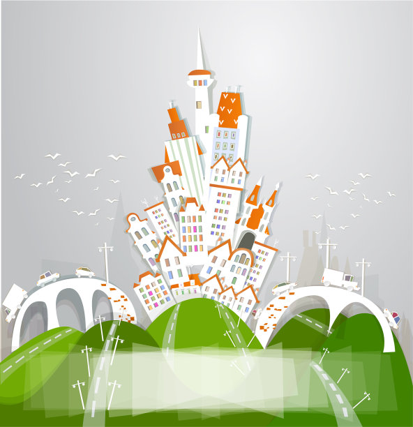 面包车文字背景素材