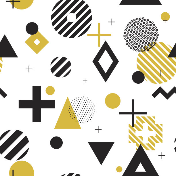 复古几何条纹图案背景