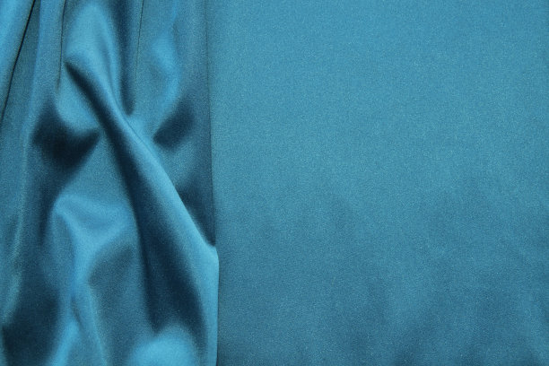 青色丝绸 