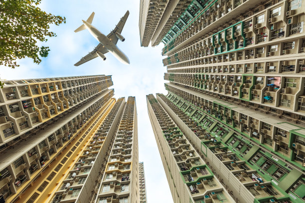 外墙远眺鸟瞰全景