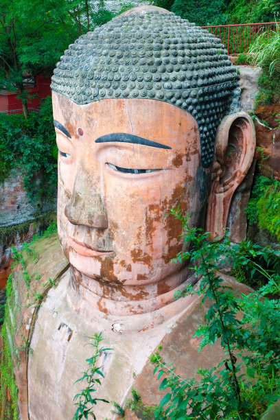 四川乐山大佛景区