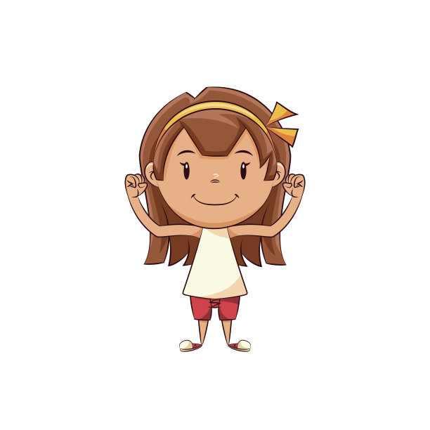 卡通女孩设计
