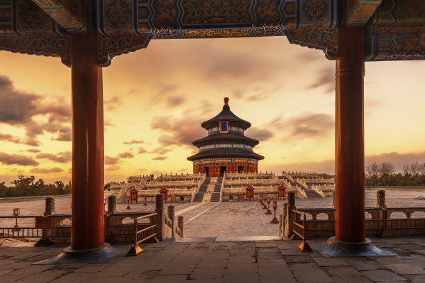 北京天坛公园天坛