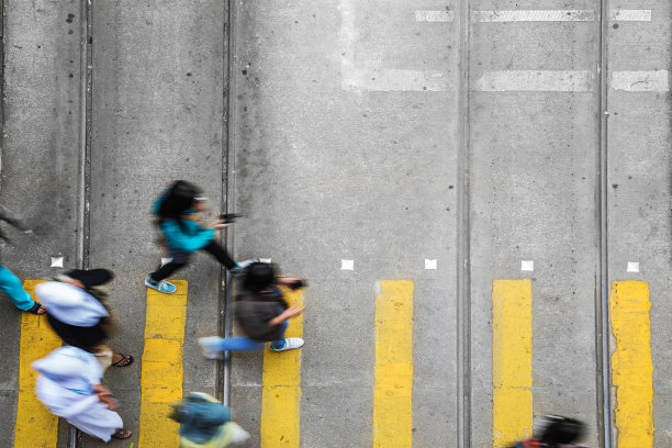 香港中环街道街景