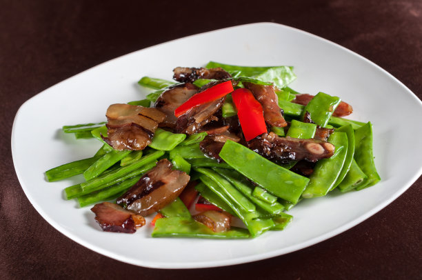 四季豆炒肉