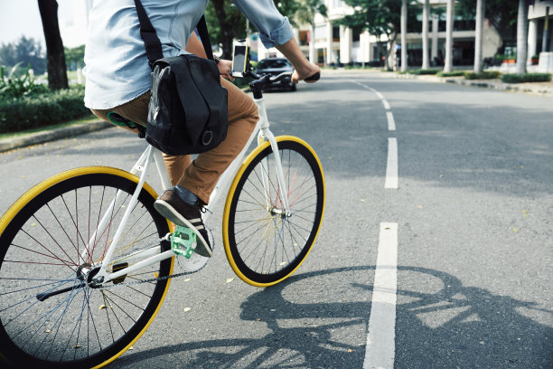 biking