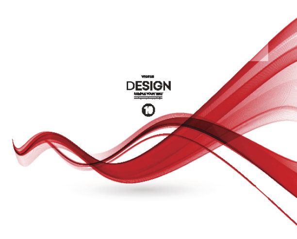 彩色抽象线条背景