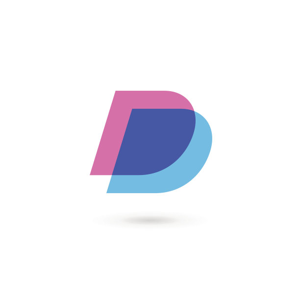d字母图案设计