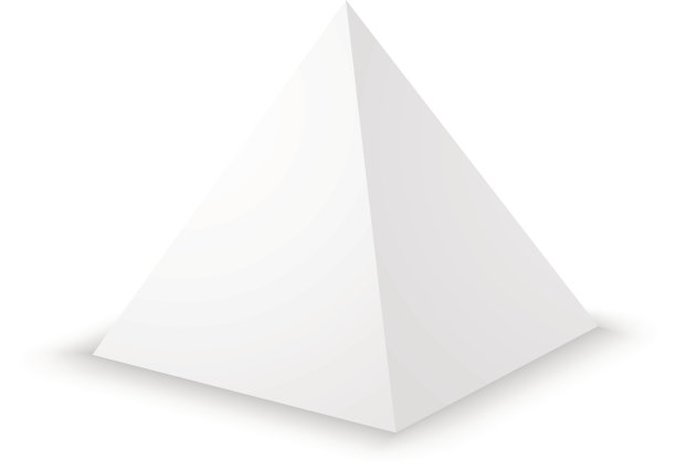 金字塔形