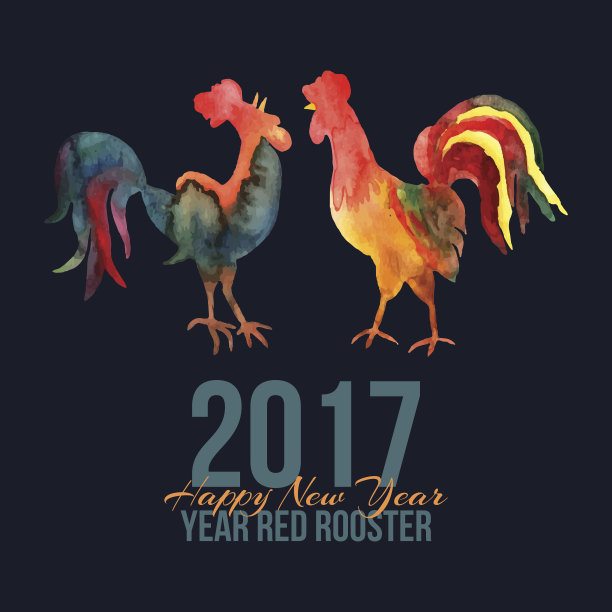 鸡年2017鸡年背景