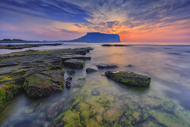 济州岛日出峰