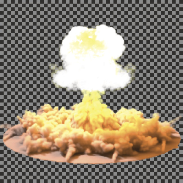爆炸蘑菇云特效