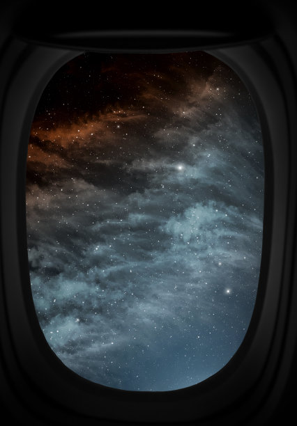太空窗外景色