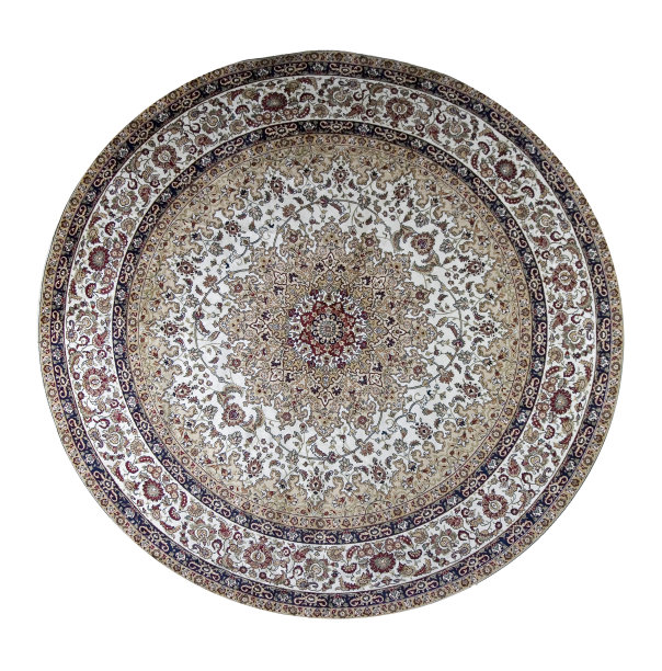 圆形地毯花纹印花