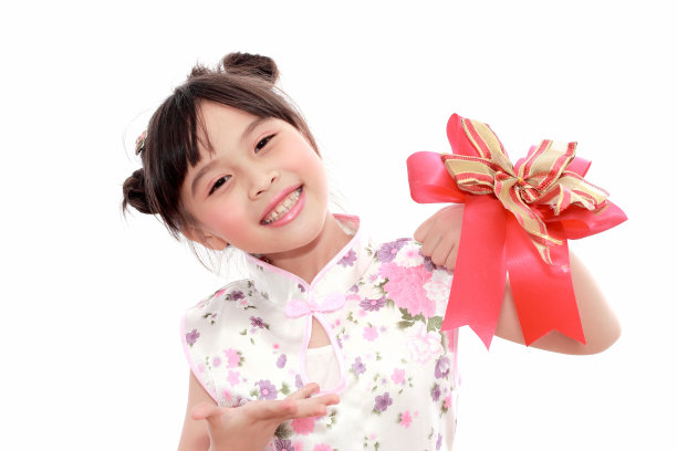 传统节日东方女性服饰