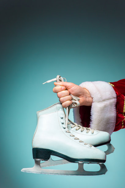 圣诞老人滑冰